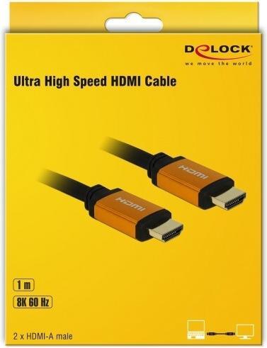 Produktbild Delock HDMI (Typ A) — HDMI (Typ A) (1 m, HDMI)