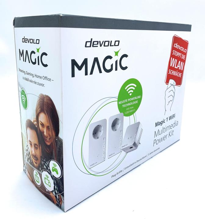 Actual product image Devolo Magic 1 WiFi Multimedia Power Kit (1200 Mbit/s)