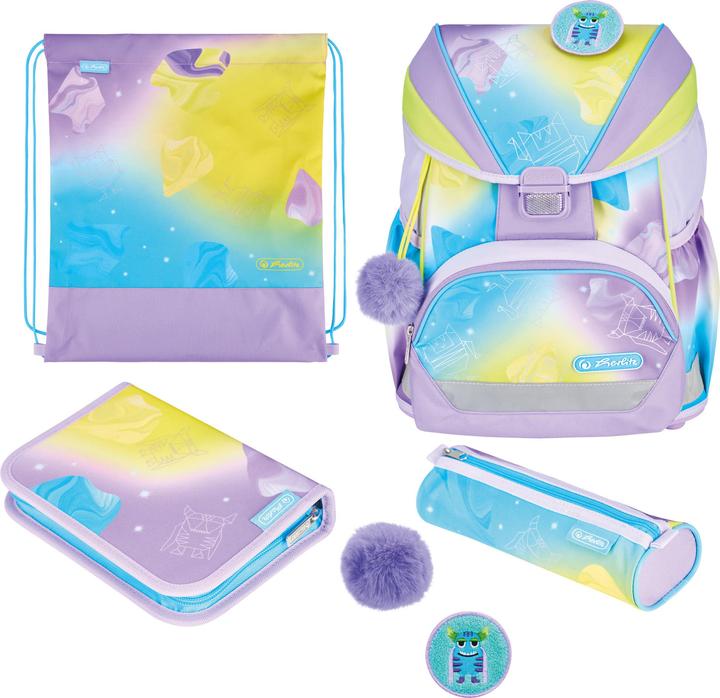 Herlitz Schulranzen UltraLight XL Plus Little Monster (22 l)