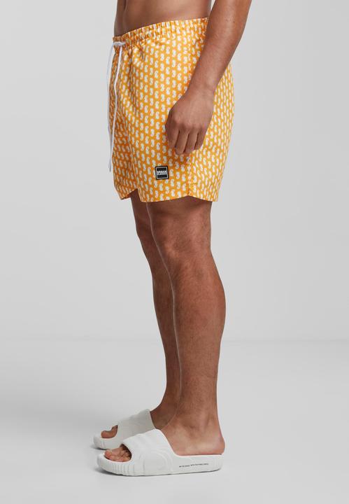 Actual product image Urban Classics Pattern Swim Shorts - 4984 (XXL)