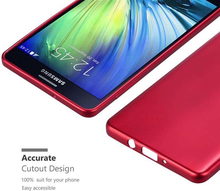 Image du produit Cadorabo Couverture métallique mate TPU (Samsung Galaxy A7)