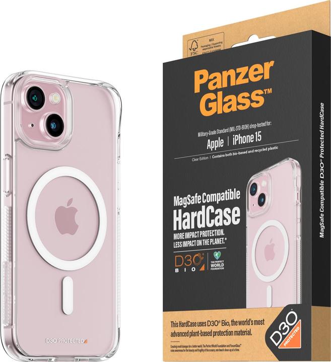 Produktbild PanzerGlass Hard Case (Apple iPhone 14, Apple iPhone 15, Apple iPhone 13)