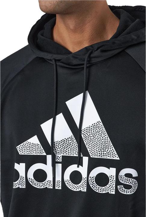 Immagine prodotto adidas Game and Go Felpa con Cappuccio Grande Logo Uomo (M)