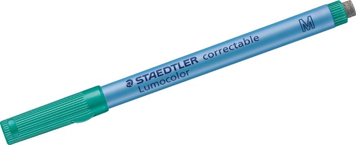Image du produit Staedtler Lumocolor correctable 305 Stylo universel effaçable à sec, produit unique, vert, M (Vert, 1 mm, 1 x)