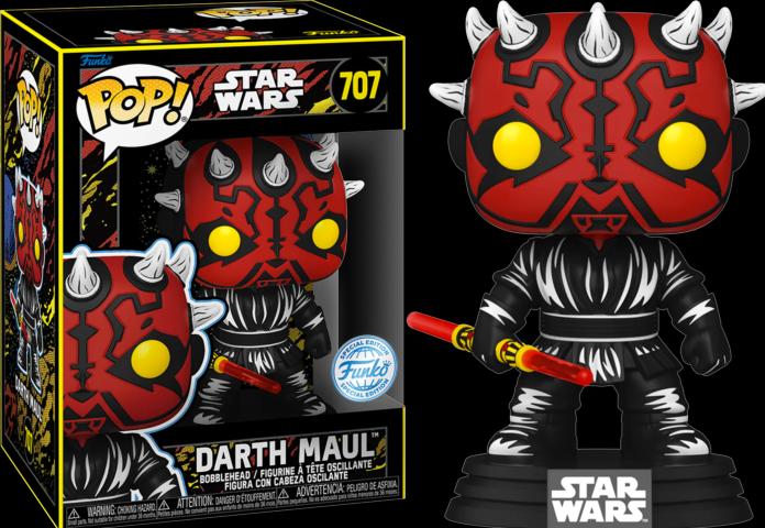 Produktbild Funko POP! Star Wars The Phantom Menace Darth Maul (Retro) Exclusive