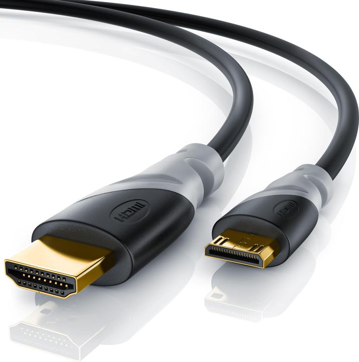 Actual product image CSL mini HDMI (Typ C) — HDMI (Typ A) (1 m, HDMI)