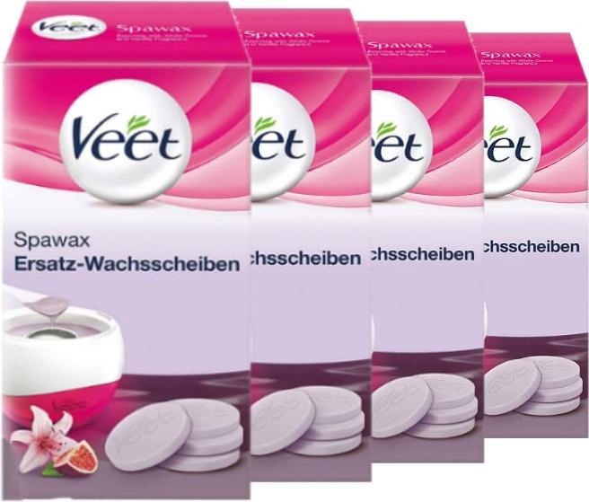 Veet Spawax Warmwachsscheiben, 4x6 Stk. (4 x)