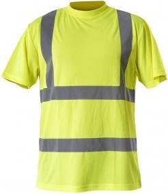 Lahti Pro T-shirts warning yellow M (L4020802) (M)