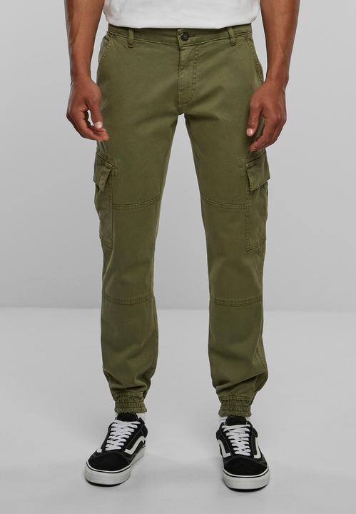 Actual product image Urban Classics Washed Cargo Twill Jogging Pants (34)