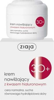 Actual product image Ziaja Moisturising Cream From Hyalucic Acid 30+ Dry Score And Normal 50Ml (50 ml, Day cream)
