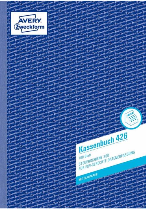 Produktbild Avery Kassenbuch (100 x)