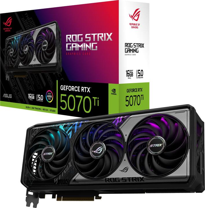 Produktbild ASUS ROG Strix GeForce RTX 5070 Ti (16 GB)