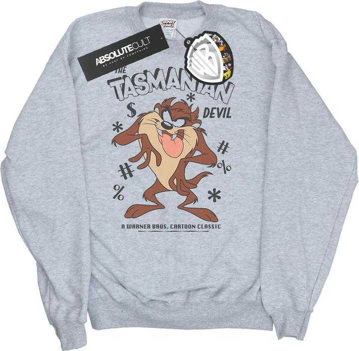 Looney Tunes Vintage Tasmanian Devil Sweatshirt Mädchen