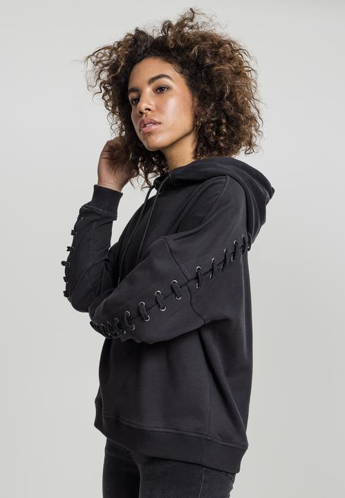 Immagine prodotto Urban Classics Felpa con cappuccio da donna allacciata (S)