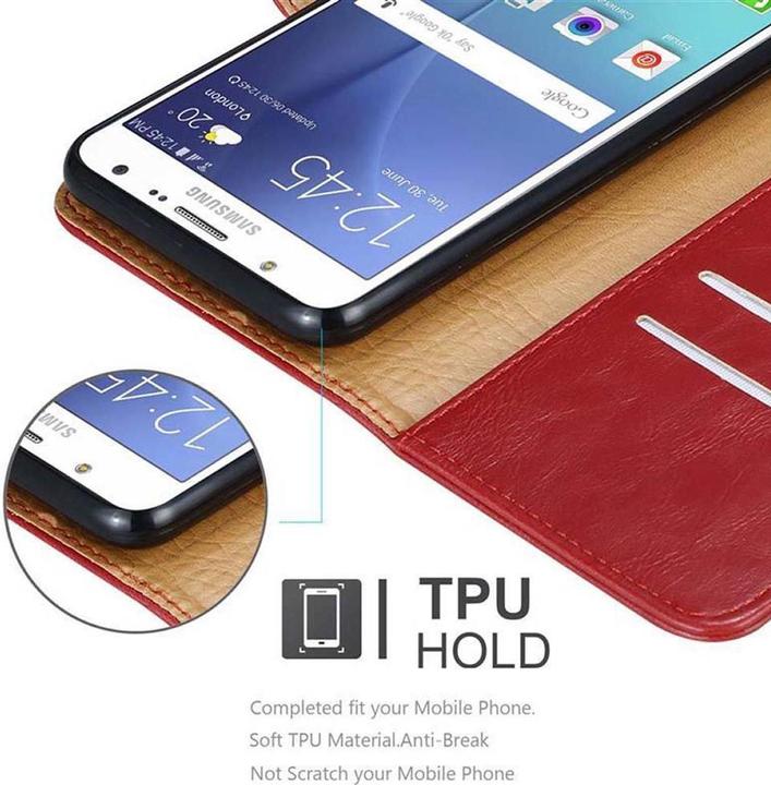 Produktbild Cadorabo Book Luxury Cover (Samsung Galaxy J7)