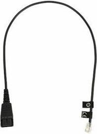 Actual product image Jabra Headset cable - RJ-10 male to Quick Disconnect