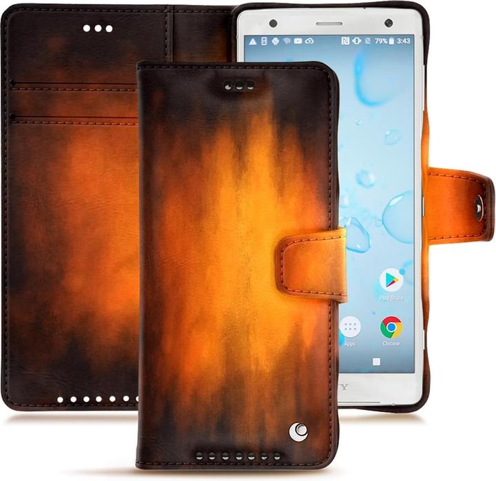 Produktbild Noreve Lederschutzhülle Wallet (Sony Xperia XZ2)