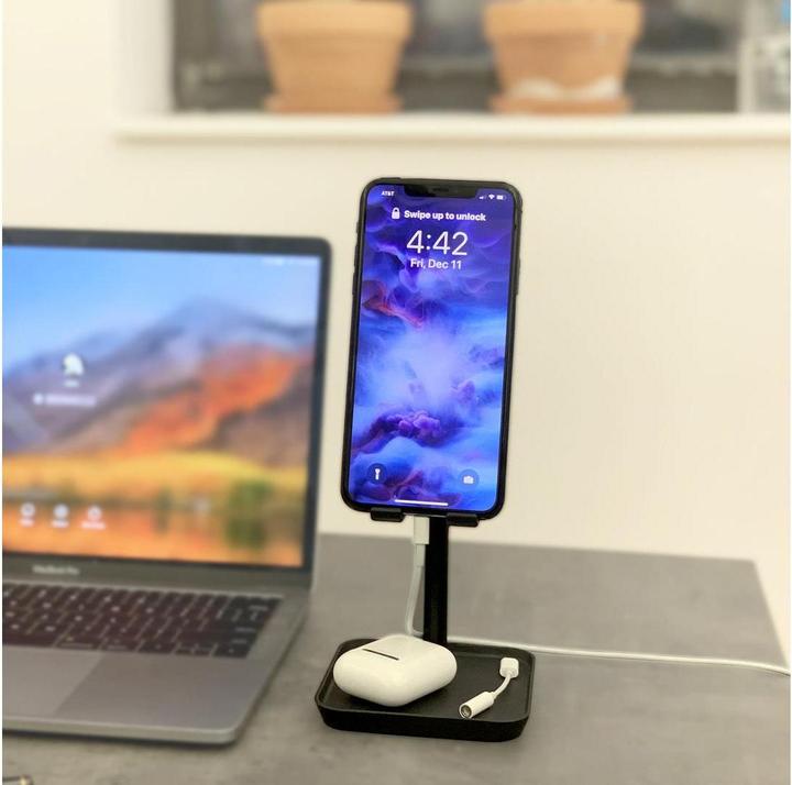 Actual product image Kikkerland Adjustable Phone Stand