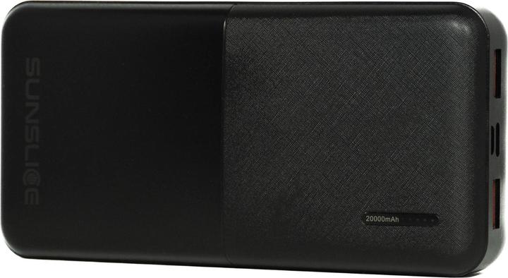 Image du produit Sunslice Batterie externe "Gravity 20" (20000 mAh, 18 W, 74 Wh)