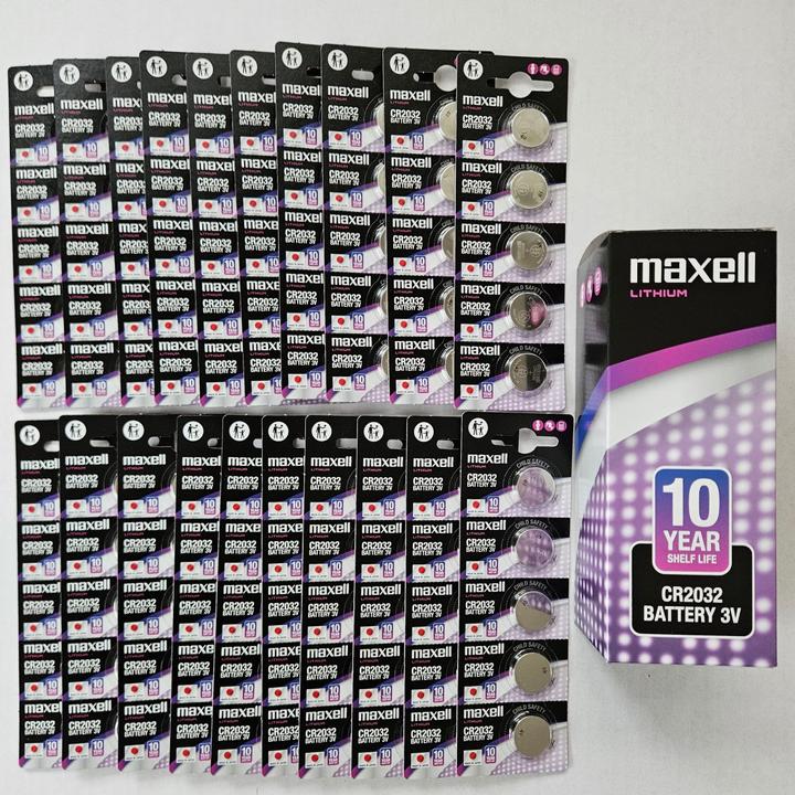 Produktbild Maxell CR 2032 3V Lithiumbatterie (100 Stk., CR2032, 220 mAh)