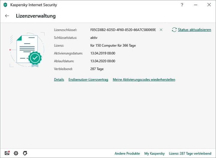 Actual product image Kaspersky Internet Security (5 User, 12 months)