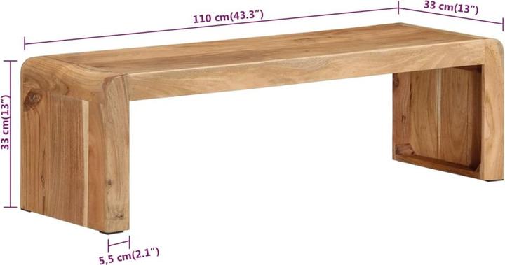 Immagine prodotto VidaXL Analia (110 x 33 x 33 cm)