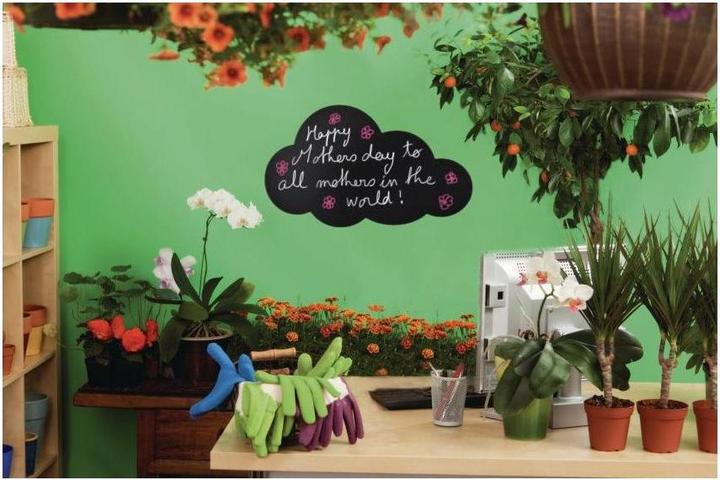 Produktbild Securit Silhouette Klett Wolke (Wandtafel, 29 x 48 cm)