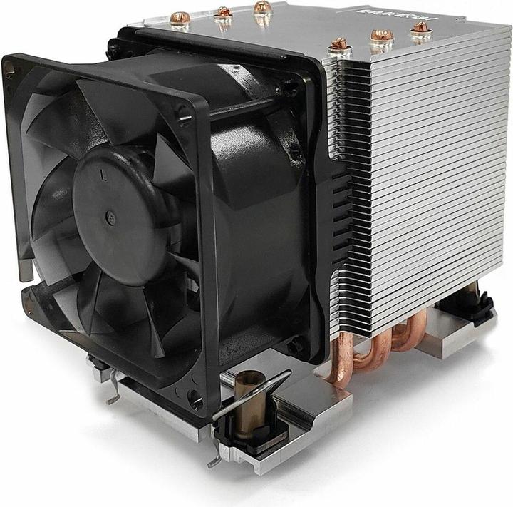 Dynatron N6 Intel CPU Kuehler 3U 4189-4-5 P4-P5 od. P+ Aluminiumstapelrippe mit Heat Pipes Aktiv mit PWM und (110 mm)