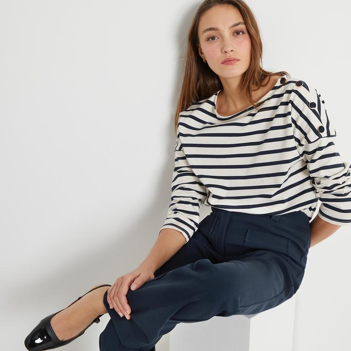 Produktbild La Redoute Collections Signature Matrosenshirt (L)