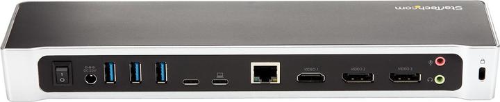 Actual product image StarTech Triple Monitor 4K USB-C Docking Station (USB-C, 6 Ports)