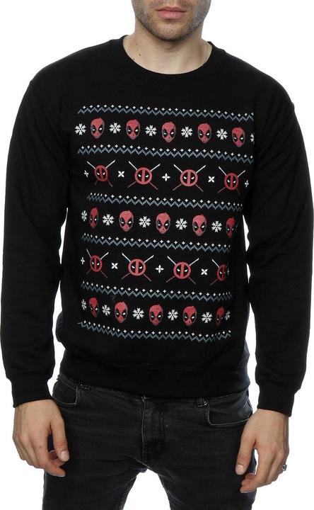 Deadpool Christmas Sweatshirt (L)