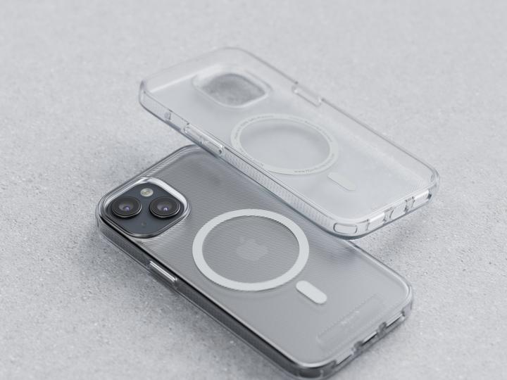 Actual product image Njord Slim Case 100% GRS MagSafe iPhone 15 Plus, Translucent (Apple iPhone 15 Plus, Apple iPhone 14 Plus)