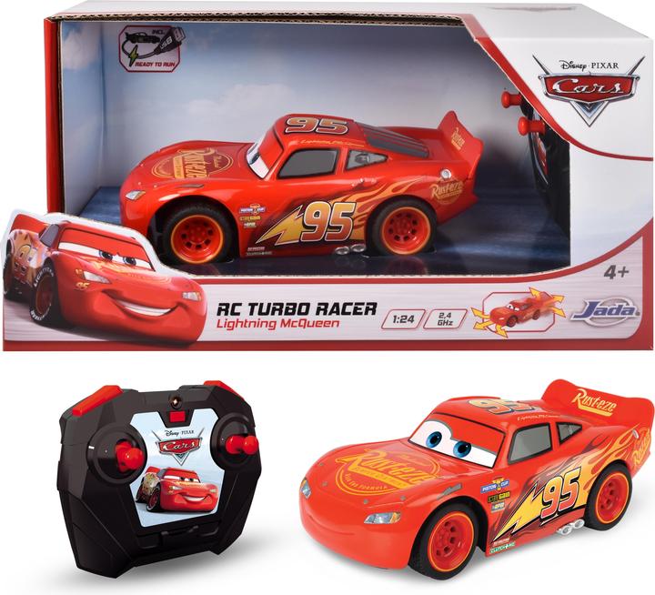 Actual product image Dickie RC Cars 3 Lightning McQueen Turbo Racer