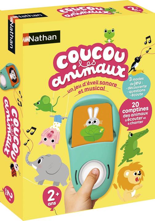 Image du produit Nathan Coucou Les Animaux (Fr) (Français)