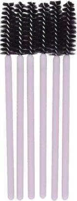 Actual product image Inter Vion Inter-Vion Rose Collection Eyelash And Eyebrow Brush 6Pcs. (Eyebrows)