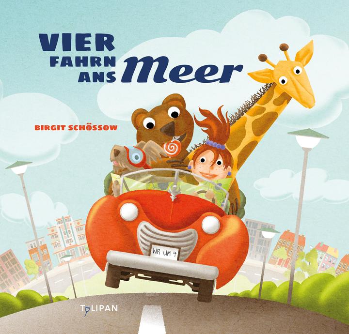 Produktbild Vier fahrn ans Meer (Deutsch, Birgit Schössow, 2018)