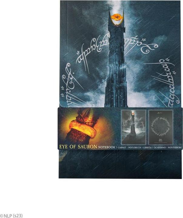 Produktbild Cinereplicas Herr der Ringe Notizbuch Eye of Sauron