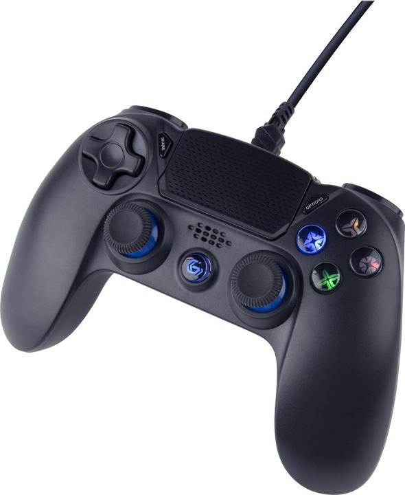 Image du produit Gembird Contrôleur vibrant pour PS4/PC, filaire-USB (PC, PS4)
