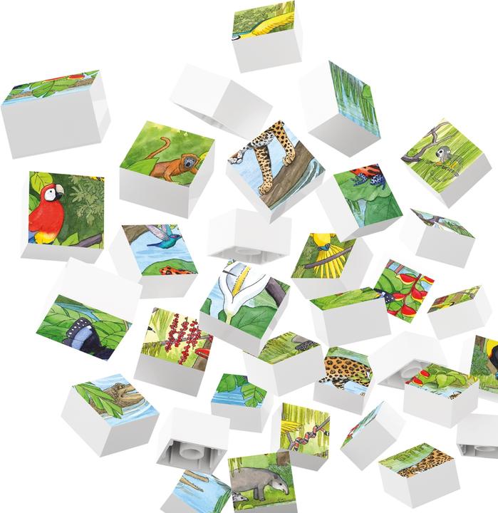 Produktbild Hubelino Puzzle Tierwelt im tropischen Regenwald (35-teilig) (35 Teile)
