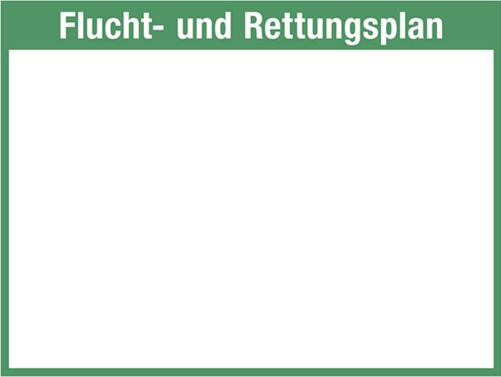 Actual product image Moravia Escape and rescue plan without legend for self-labelling, 804x604 mm