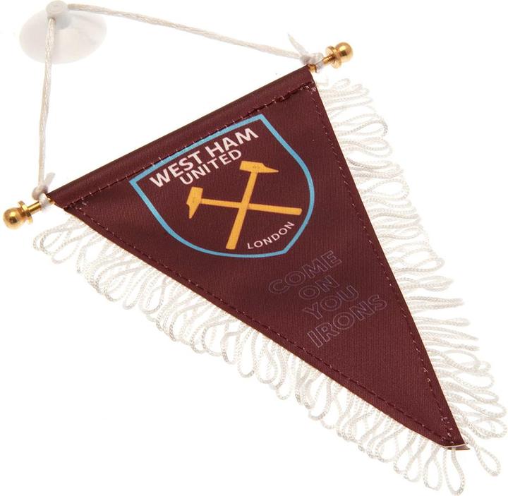 Produktbild West Ham United FC Wimpel Dreieck