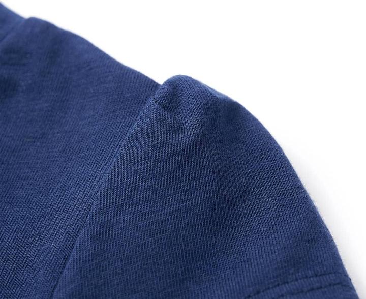 Immagine prodotto VidaXL Maglietta da bambino blu navy 140,Materiale: 95 % cotone. 5 (140)