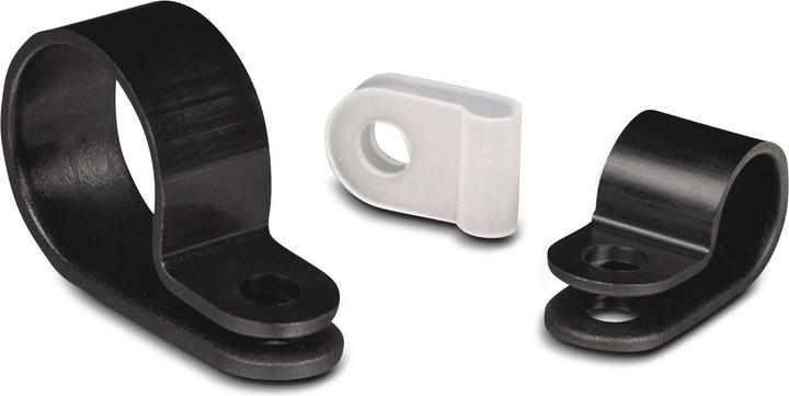 Produktbild HellermannTyton Schwarz Nylon 6.6 P Clip 6.5mm