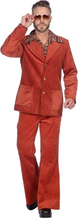 Produktbild Wilbers Herren 70er Retro Anzug George, braun (S)