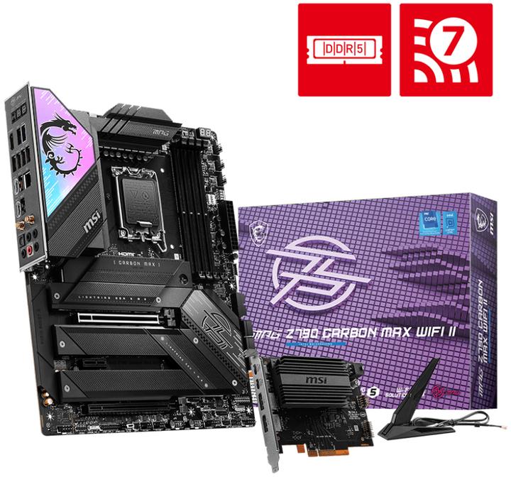 Produktbild MSI Mpg Z790 Carbon Max Wifi Ii (LGA 1700, Intel Z790, ATX)