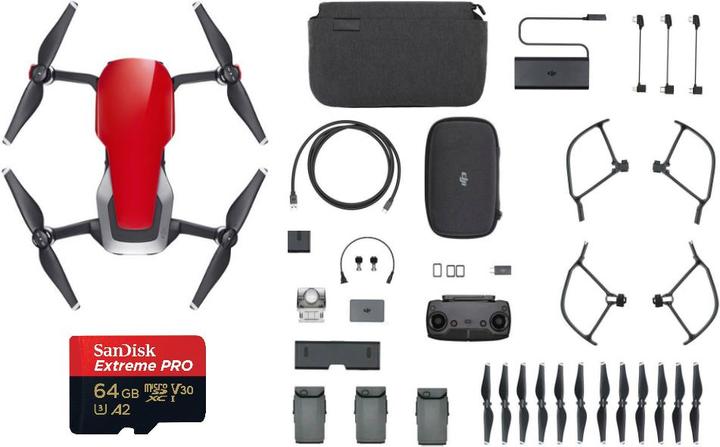 Actual product image DJI Mavic Air Fly More MicroSD Kit