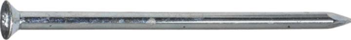 Don Quichotte Steel nails ø 3.4x25 mm Wire nails with round ballistic tip Galvanised steel (100 Piece, 25 mm)