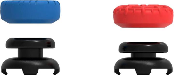 Produktbild iPega P5029 Silicone Thumb Caps for PS5/PS4 4pcs Red/Blue (PS4, PS5)