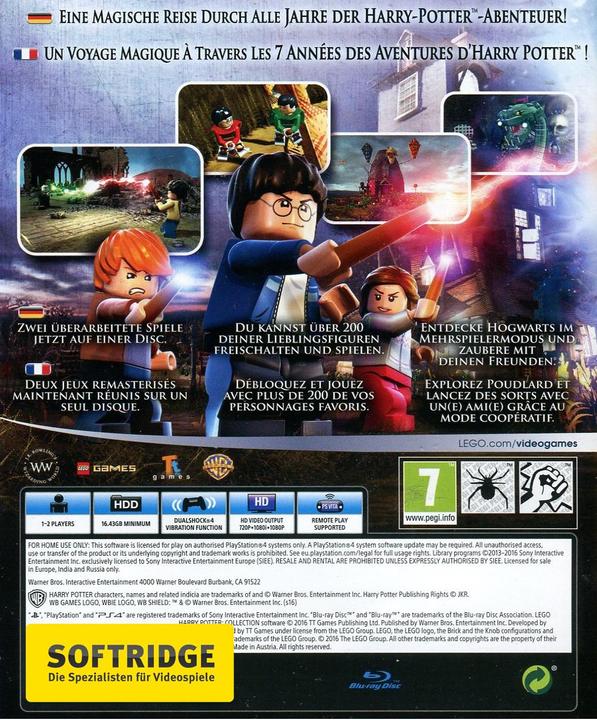 Immagine prodotto WB Lego Harry Potter Collection (PS4, Multilingue)