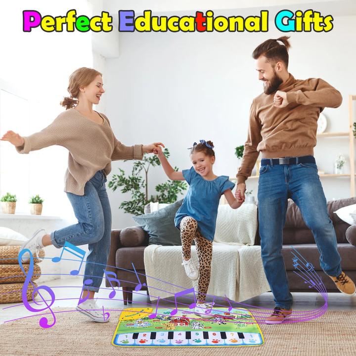Image du produit Activity Board 60 x 39 cm tapis musical pour bébé, clavier de sol pour enfant, tapis de jeu pour piano avec son de